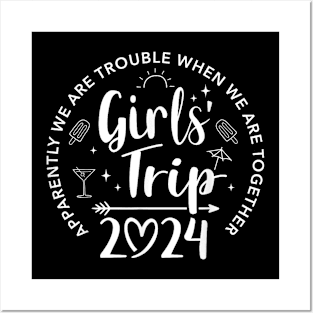 Warning Girls Trip In Progress Posters and Art